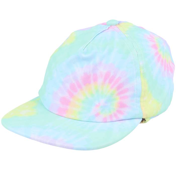 Headster 【 Kids Dip N' Dive Tie Dye Pink Rosy Cheeks Swim Cap Kids 】 ネクタイ pink ピンク キャップ 帽子 キッズ ベビー マタニティ キッズファッション 帽子 キャップ ジュニア キッズ画像