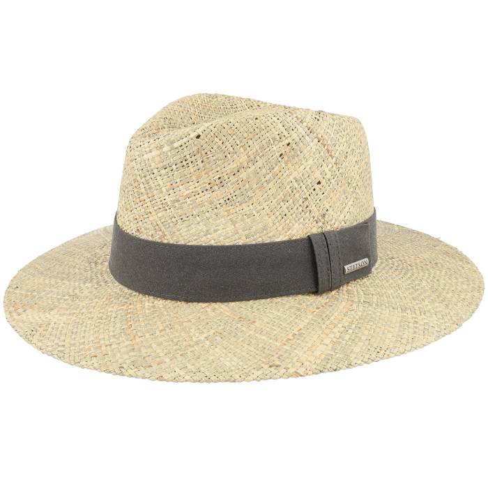 ステットソン Stetson 【 Traveller Seagrass Beige Straw Hat Men Beige 】 ベージュ メンズ ベージュ