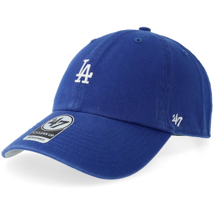 フォーティーセブンブランド 47 Brand 【 Los Angeles Dodgers Base Runner Clean Up Blue/White Adjustable Men Blue 】 ドジャース メンズ 青色 ブルー|スニケス