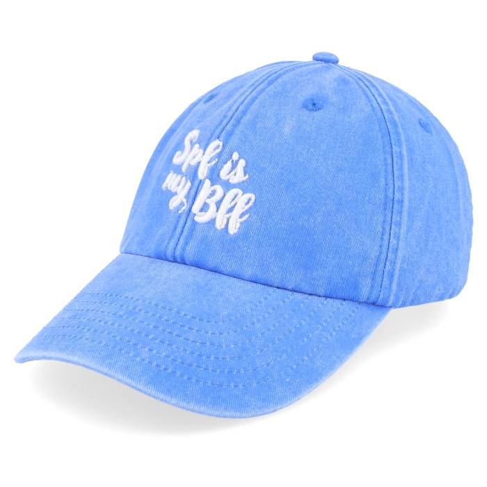 Abducted 【 Spf Is My Bff Washed Cornflower Dad Cap Men Blue 】 キャップ 帽子 メンズ 青色 ブルー｜スニケス