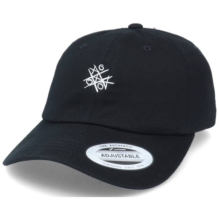 Abducted 【 Tic Tac Toe Black Dad Cap Men Black 】 黒色 ブラック キャップ 帽子 メンズ 黒色 ブラック｜スニケス 14,839円