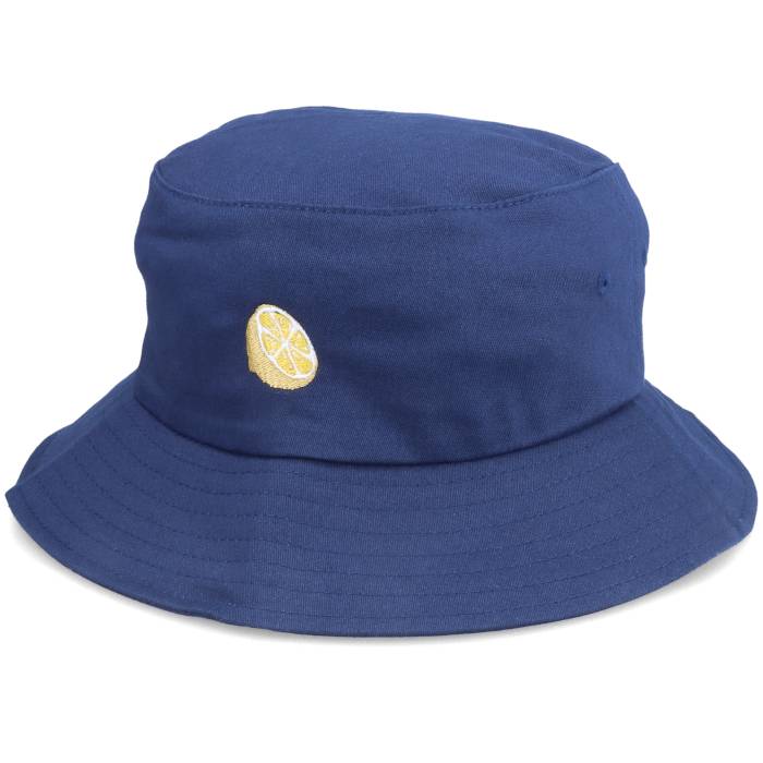 Abducted 【 Tiny Half Lemon Navy Bucket Men Blue 】 ハーフ 紺色 ネイビー メンズ 青色 ブルー