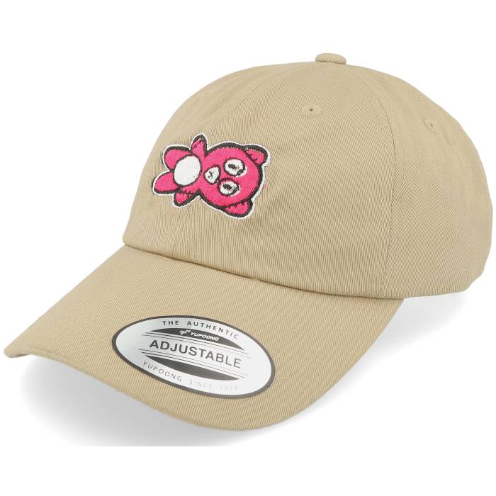 Abducted 【 Vodoo Pink Teddy Khaki Dad Cap Men Beige 】 pink ピンク カーキ キャップ 帽子 メンズ ベージュ