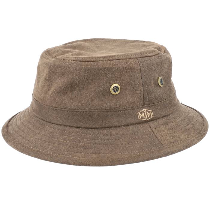 Mjm Hats 【 Faux Suede Brown Bucket Men Brown 】 スエード・スウェード 茶色 ブラウン メンズ 茶色 ブラウン