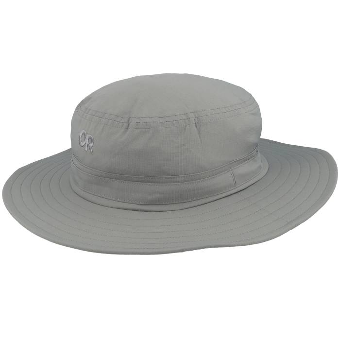 アウトドアリサーチ Outdoor Research 【 Helios Sun Hat Pewter Bucket Men Grey 】 メンズ 灰色 グレー｜スニケス