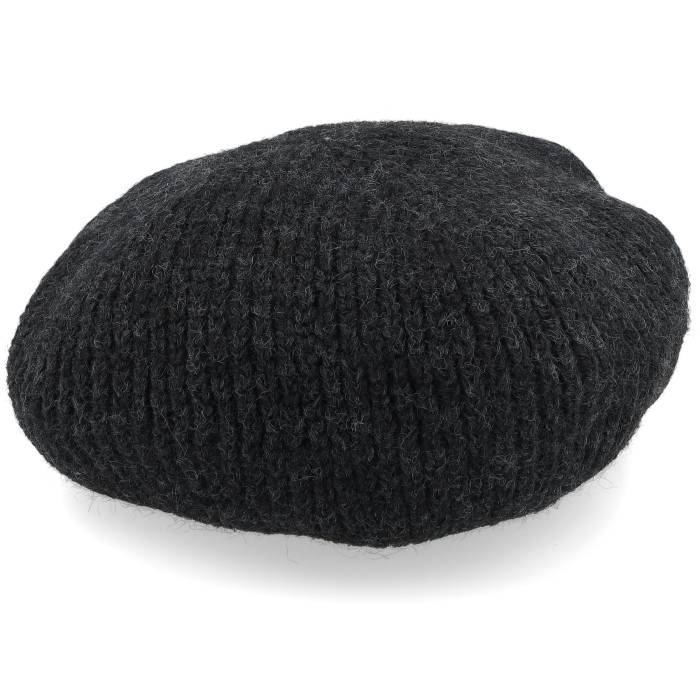 Barts 【 Inaru Charcoal Beret Women Grey 】 濃灰色 レディース 薄墨色 薄墨色