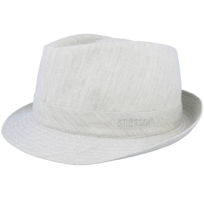 ステットソン Stetson 【 Linen Stone Trilby Men Beige 】 メンズ ベージュ