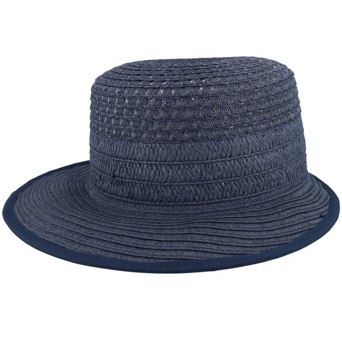 Seeberger 【 Paper Straw Swallow Blue Straw Hat Women Blue 】 青味 青み レディース 青味 青み