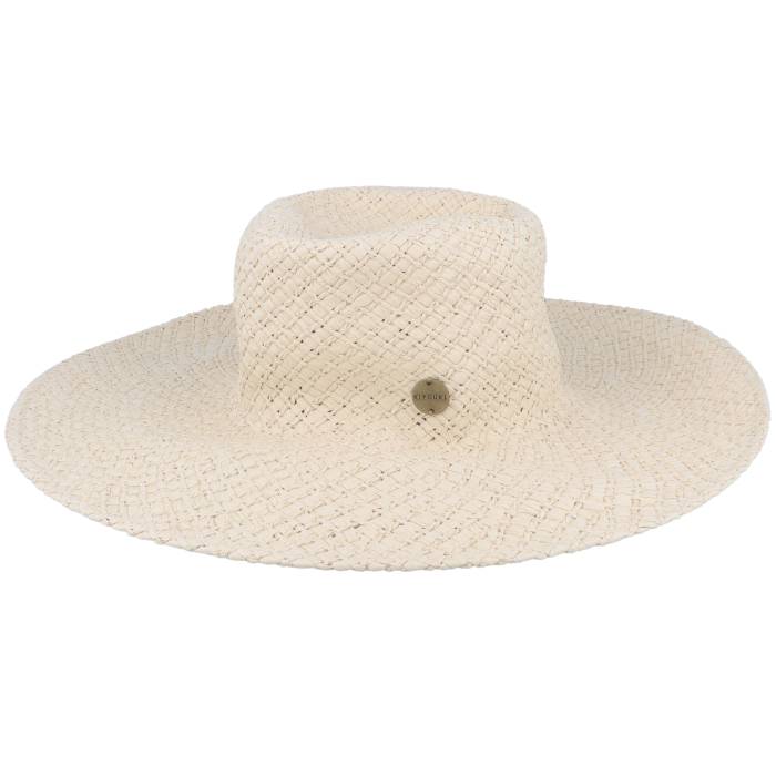 上唇長い巻き毛 Rip Curl 【 Sandy Mid Brim Boho Natural Straw Hat Women Beige 】 ミッド 自然的 レディース ベージュ