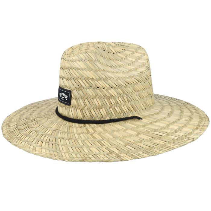 散らし広告ボン Billabong 【 Tides Natural Straw Hat Men Beige 】 自然的 メンズ ベージュ