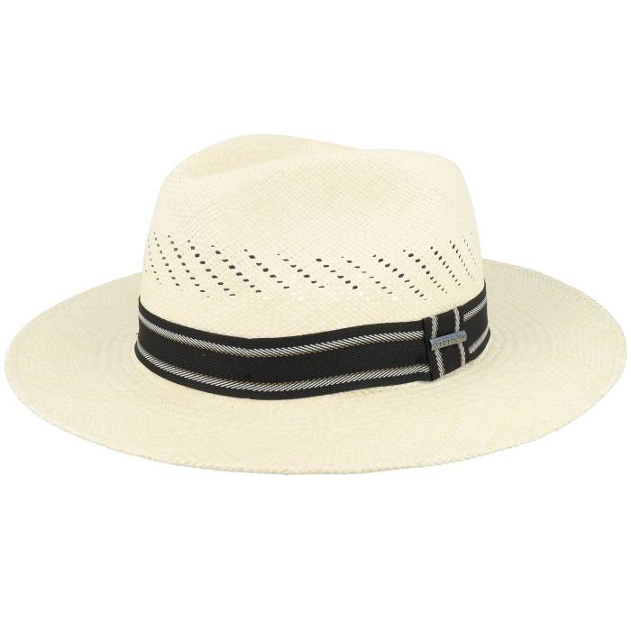 【★百貨店SALE★6/11十二時2時迄】ステットソン Stetson 【 Traveller Panama Natural Straw Hat Men Beige 】 自然的 メンズ ベージュ