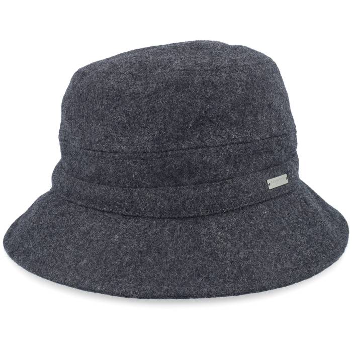 Seeberger 【 Wool Blend Black Bucket Women Black 】 黒いこと 黒いこと レディース 黒いこと 黒いこと
