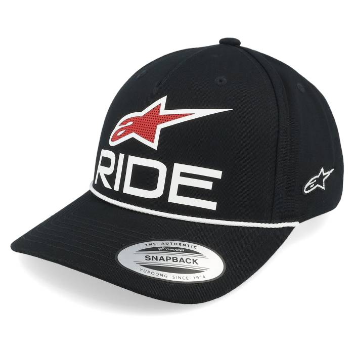 アルパインスター Alpinestars 【 Ride Comp Hat Black/White/Red Adjustable Men Black 】 メンズ 黒色 ブラック