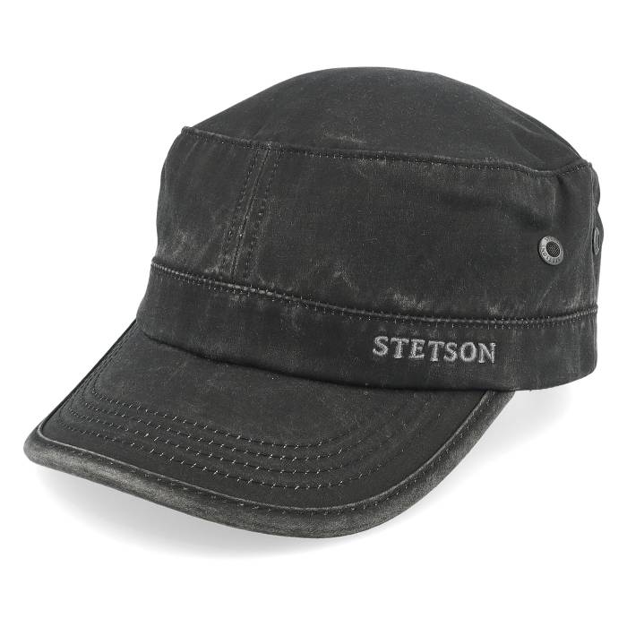 ステットソン Stetson 【 Army Co/Pes Black Adjustable Men Black 】 アーミー 黒色 ブラック メンズ 黒色 ブラック