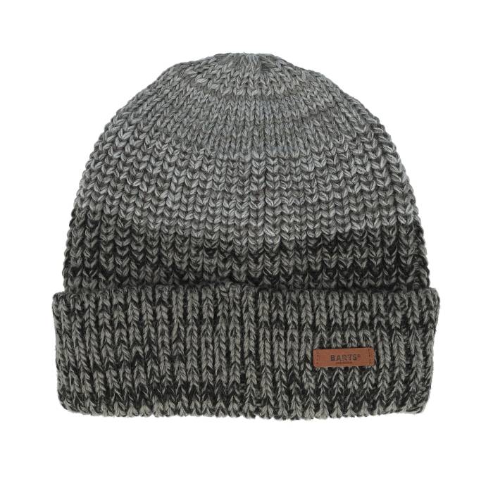 Barts 【 Arctic Beanie Black Cuff Men Grey 】 キャップ 帽子 黒色 ブラック メンズ 灰色 グレー|スニケス