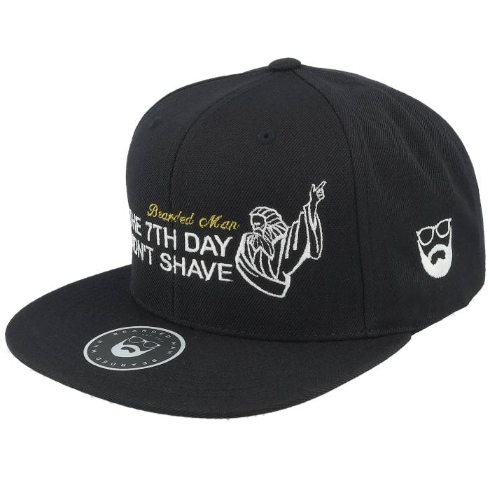 Bearded Man 【 7Th Day Black Snapback Men Black 】 黒色 ブラック Snapback スナップバック バッグ メンズ 黒色 ブラック|スニケス