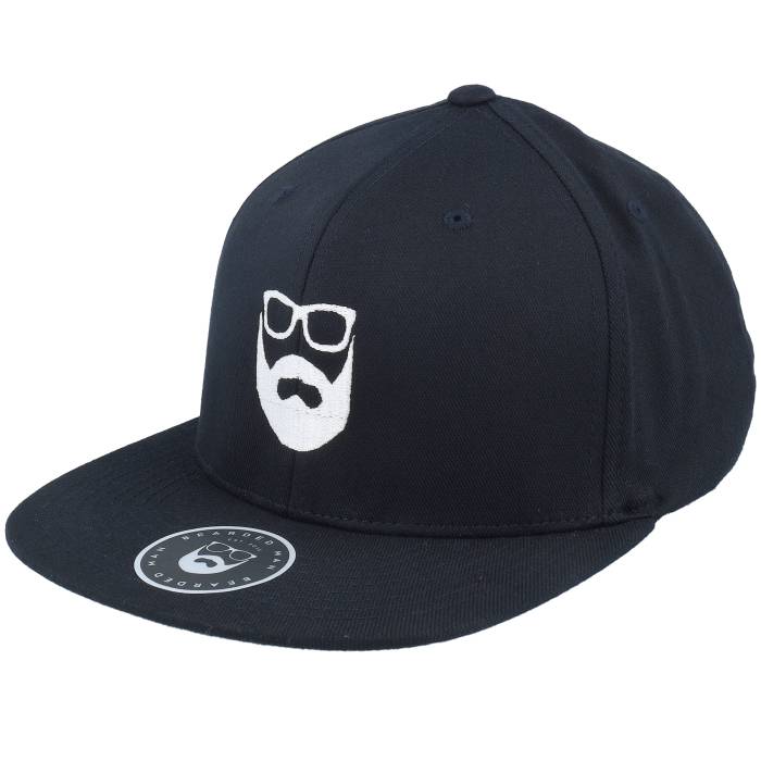 Bearded Man 【 Logo Black Camo Snapback Men Black 】 ロゴ 黒色 ブラック カモ柄 Snapback スナップバック バッグ メンズ 黒色 ブラック