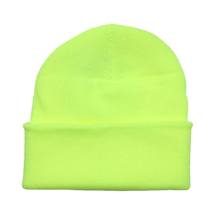 Beechfield 【 Fluorescent Yellow Cuff Blank Beanie Men Yellow 】 yellow 黄色・イエロー キャップ 帽子 メンズ yellow 黄色・イエロー 12,851円
