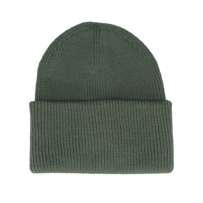 Beechfield 【 Engineered Olive Green Soft Deep Cuffed Men Green 】 olive オリーブ green 緑・グリーン ディープ メンズ green 緑・グリーン