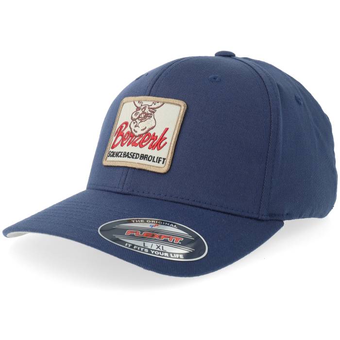 Berzerk 【 Jacked Moose Navy Flexfit Men Blue 】 紺色 ネイビー メンズ 青色 ブルー|スニケス