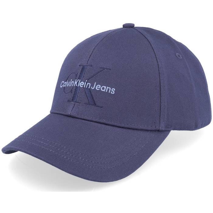 カルバンクライン Calvin Klein 【 Monogram Cap Blue Adjustable Men Blue 】 旗がしら かぶり笠 青味 青み メンズ 青味 青み