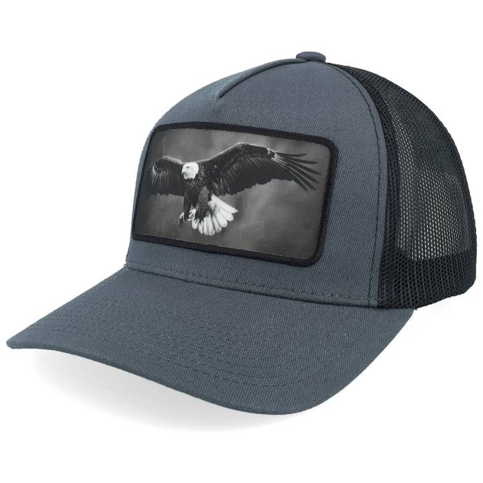 Calza Pennello 【 Eagle Big Patch Grey/Black Trucker Men Grey 】 トラッカー メンズ 灰色 グレー｜スニケス
