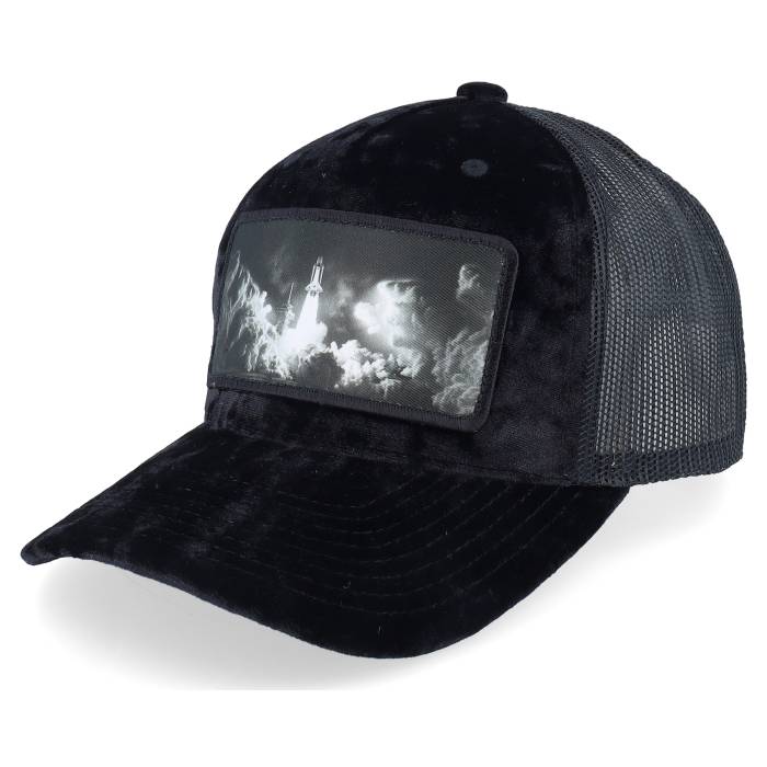 Calza Pennello 【 Space Shuttle Launch Velvet Black Trucker Men Black 】 黒色 ブラック トラッカー メンズ 黒色 ブラック｜スニケス
