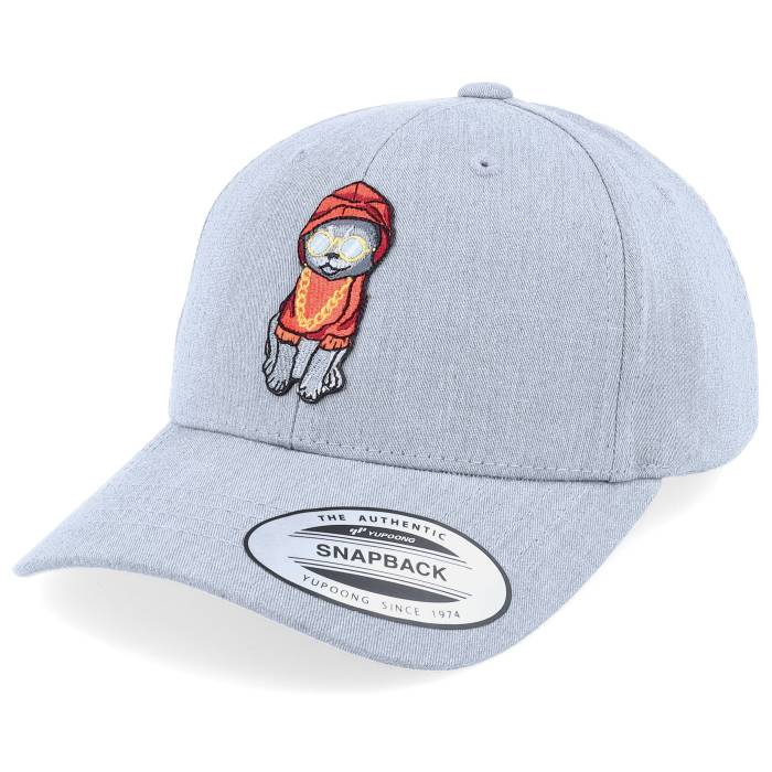 Kiddo Cap 【 Hoodie Cat Patch Heather Grey Adjustable Kids Grey 】 フーディー パーカー heather ヘザー 灰色 グレー ジュニア キッズ 灰色 グレー