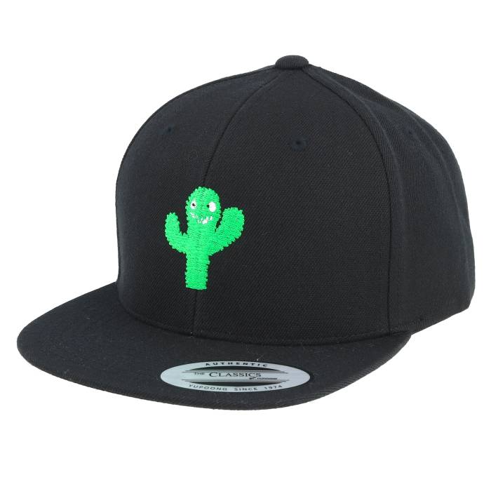 Kiddo Cap 【 Kids Cactus Monster Black Snapback Kids Black 】 黒色 ブラック Snapback スナップバック バッグ ジュニア キッズ 黒色 ブラック｜スニケス