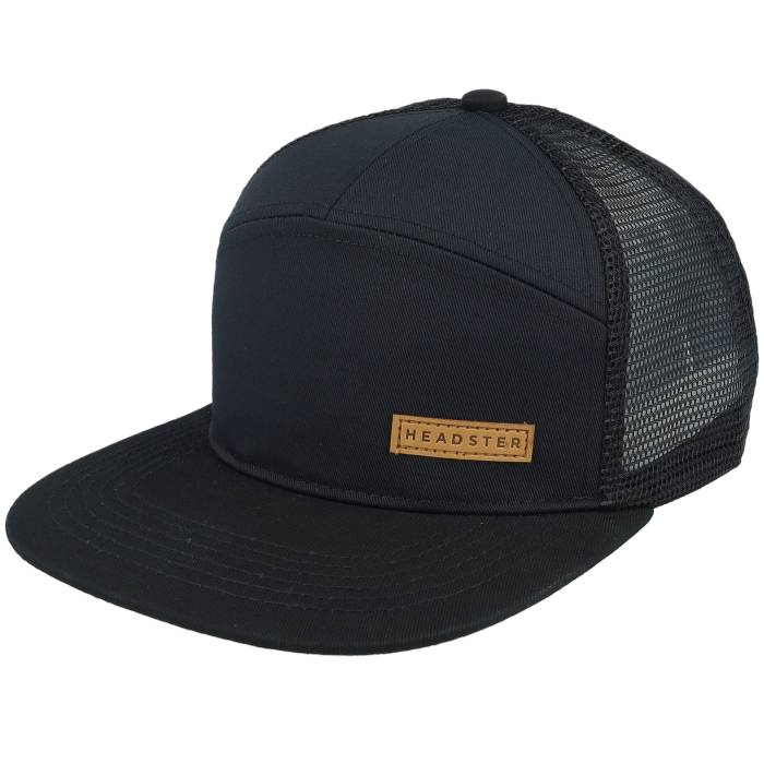 Headster 【 Kids City Black Trucker Kids Black 】 シティ 黒色 ブラック トラッカー ジュニア キッズ 黒色 ブラック｜スニケス