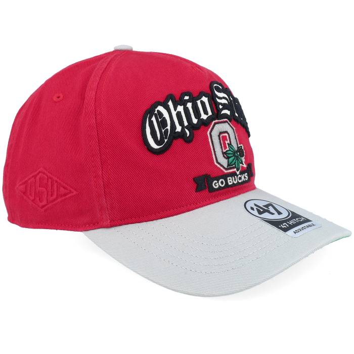 フォーティーセブンブランド 47 Brand 【 Ohio State Buckeyes Ncaa Charlton Tt 47 Hitch Charlton Red/Grey A-Frame Adjustable Men Red 】 オハイオ State スケートボード バックアイズ メンズ Red 赤・レッド