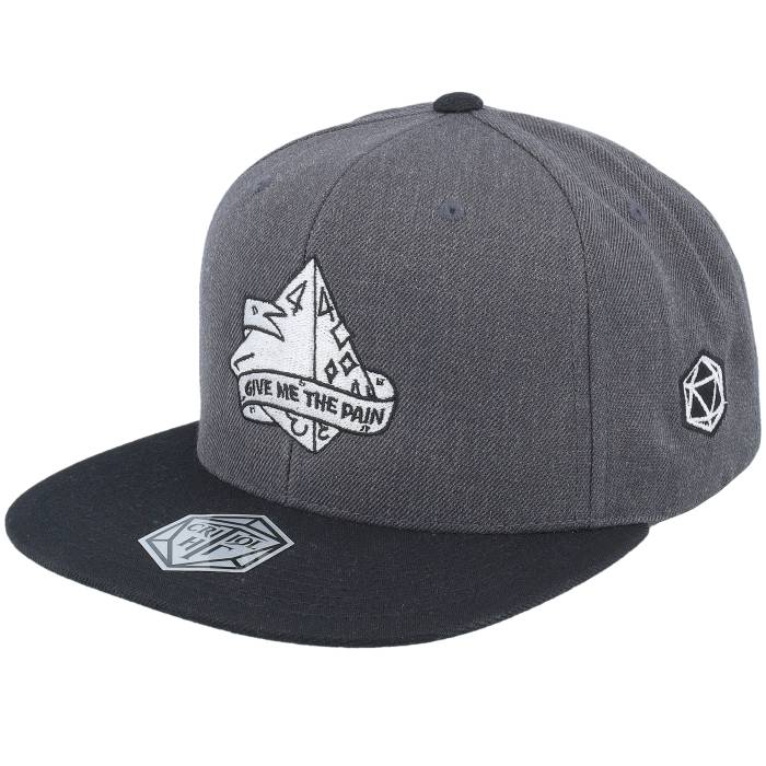 Critiql Hit 【 D4 Dice Ultimate Pain Charcoal/Black Snapback Men Grey 】 Ultimate アルティメイト Snapback スナップバック バッグ メンズ 灰色 グレー