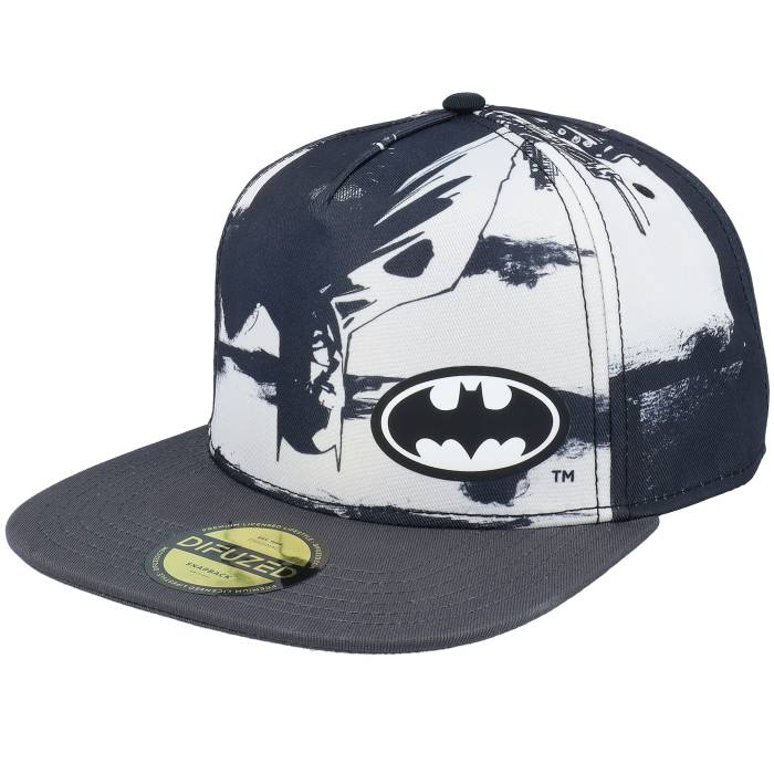 Difuzed 【 Batman Black/White Snapback Men Black / White 】 Snapback スナップバック バッグ メンズ 黒色 ブラック 白色 ホワイト|スニケス