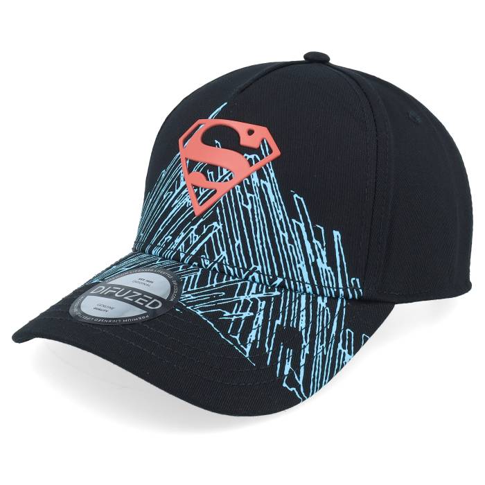 Difuzed 【 Superman Logo Black A-Frame Adjustable Men Black 】 ロゴ 黒色 ブラック メンズ 黒色 ブラック