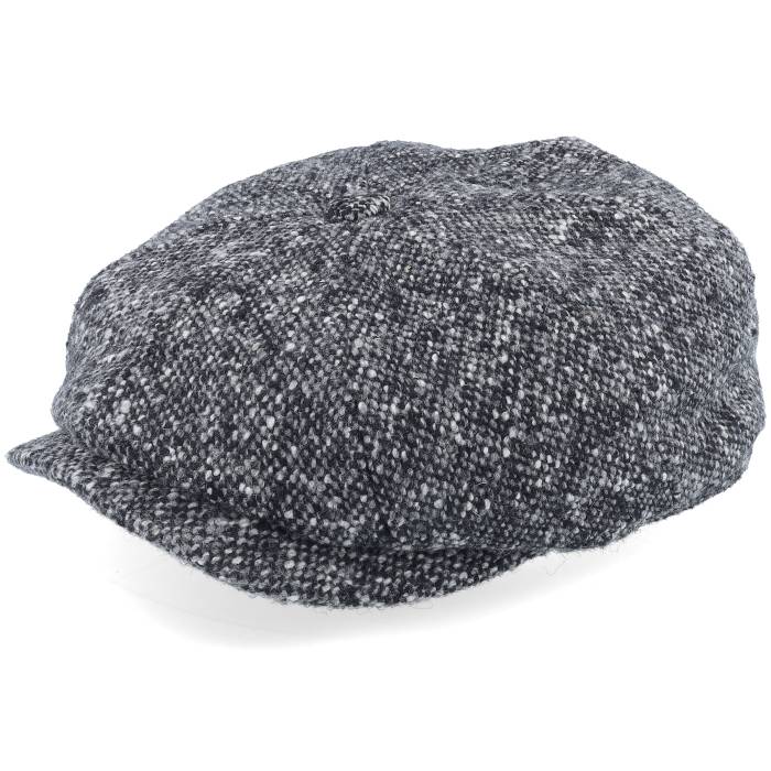 ステットソン Stetson 【 Hatteras Donegal Grey Flat Cap Men Grey 】 灰色 グレー キャップ 帽子 メンズ 灰色 グレー｜スニケス