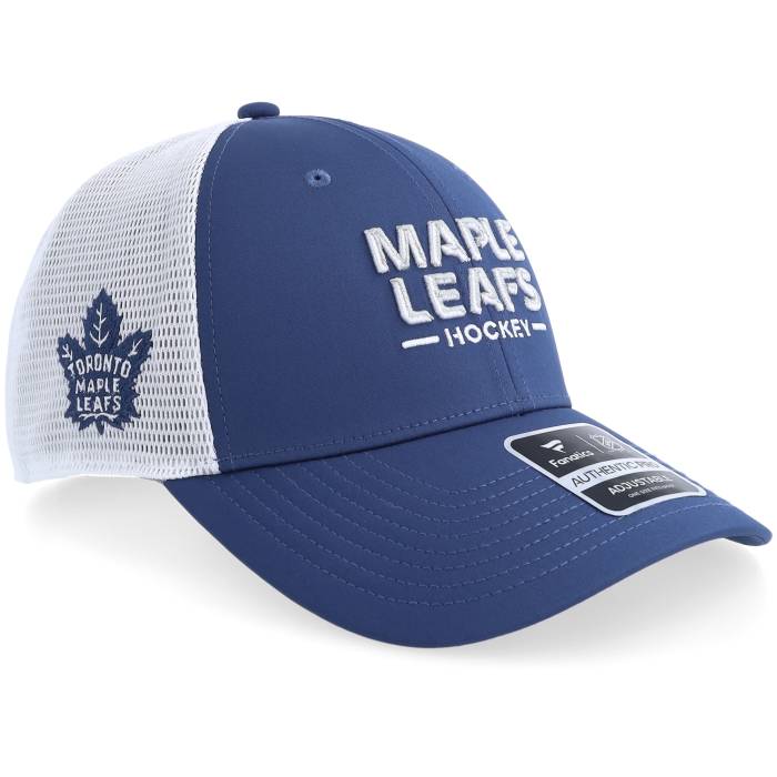 ファナティクス Fanatics 【 Toronto Maple Leafs Auth Pro A Mesh Blue/White Trucker Men Blue 】 トロント 労働者階級 トラッカー メンズ 青味 青み