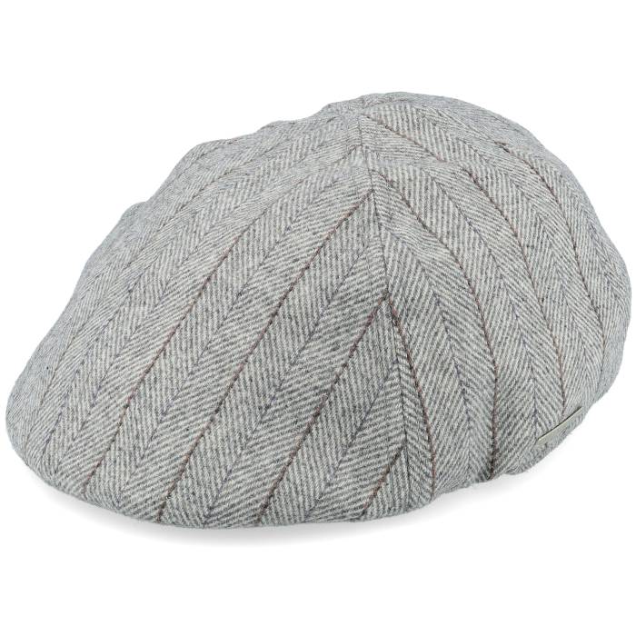 Seeberger 【 Woolmix Fabric Ivy Grey Flat Cap Men Grey 】 薄墨色 薄墨色 旗がしら かぶり笠 メンズ 薄墨色 薄墨色