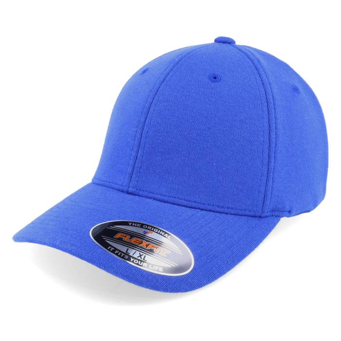 Flexfit 【 Double Jersey Royal Men Blue 】 ジャージ メンズ 青色 ブルー｜スニケス