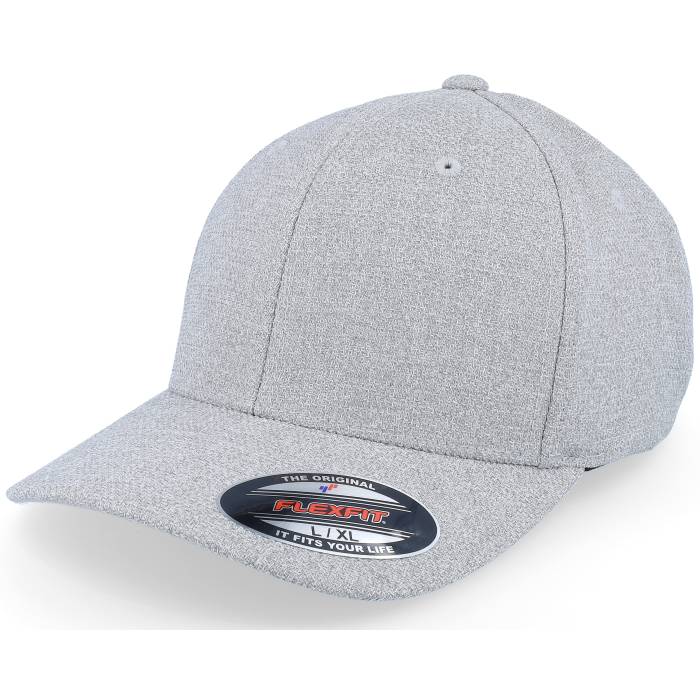 Flexfit 【 Melange Light Heather Grey Men Grey 】 heather ヘザー 灰色 グレー メンズ 灰色 グレー｜スニケス