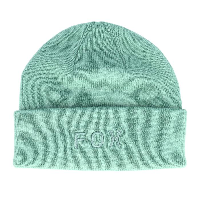 フォックス Fox 【 Wordmark Beanie Pine Cuff Men Green 】 キャップ 帽子 メンズ green 緑・グリーン|スニケス