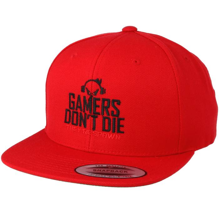 Gamerz 【 Gamers Don't Die Red Snapback Men Red 】 Red 赤・レッド Snapback スナップバック バッグ メンズ Red 赤・レッド|スニケス