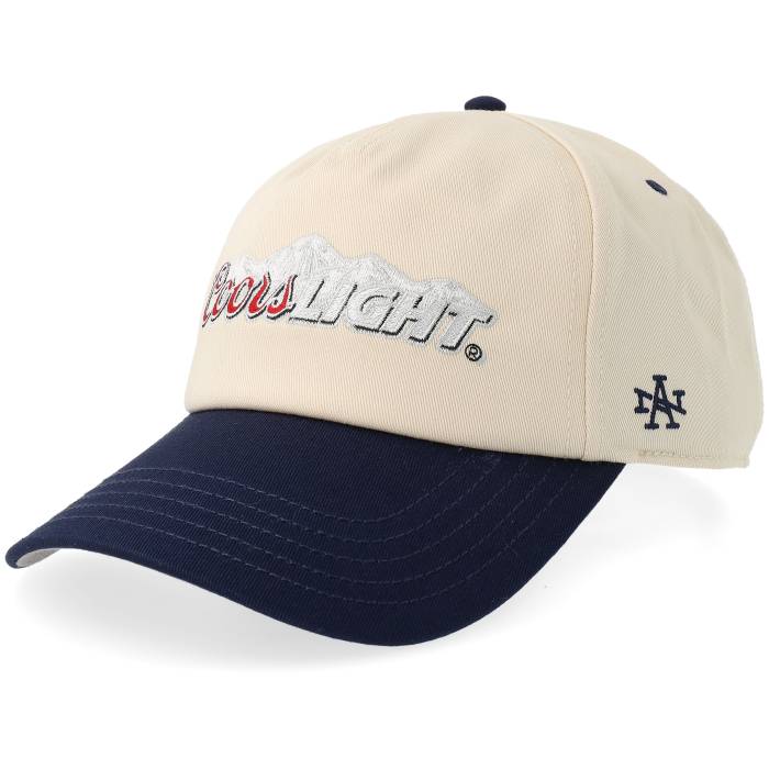 アメリカンニードル American Needle 【 Coors Light Roscoe Ivory/Black A-Frame Adjustable Men Beige 】 メンズ ベージュ