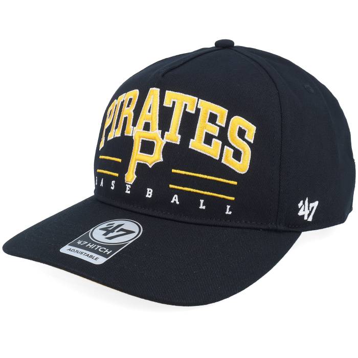 フォーティーセブンブランド 47 Brand 【 Pittsburgh Pirates Mlb 47 Hitch Black A-Frame Adjustable Men Black 】 ピッツバーグ パイレーツ団 黒いこと 黒いこと メンズ 黒いこと 黒いこと