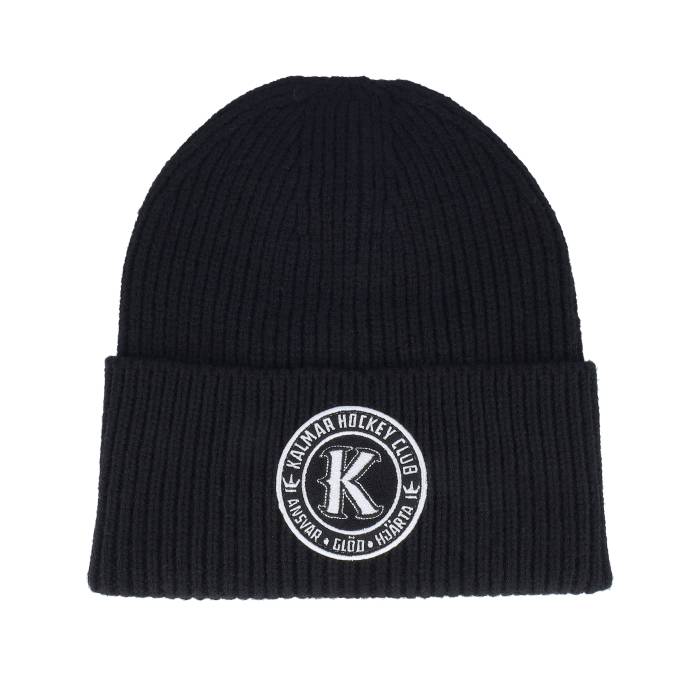 Hatstore 【 Kalmar Hc Black/White Patch Black Oversized Cuff Men Black 】 黒色 ブラック メンズ 黒色 ブラック｜スニケス