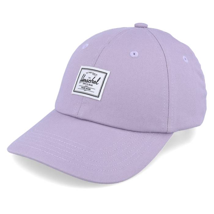 Herschel 【 Sylas Classic Lavender Gray Dad Cap Men Purple 】 クラシック gray 灰色・グレー・グレイ キャップ 帽子 メンズ Purple 紫・パープル|スニケス