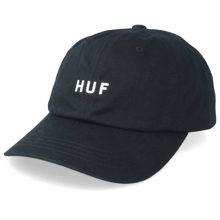 ハフ Huf 【 Essentials Og Black Adjustable Men Black 】 黒いこと 黒いこと メンズ 黒いこと 黒いこと