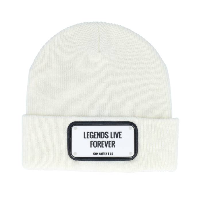John Hatter & Co 【 Rubber Legends Live Forever White Cuff Men White 】 ラバー 白色 ホワイト メンズ 白色 ホワイト