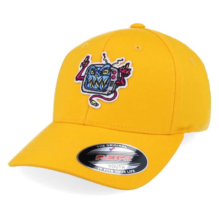 Kiddo Cap 【 Kids Tv Monster Yellow Flexfit Kids Yellow 】 yellow 黄色・イエロー ジュニア キッズ yellow 黄色・イエロー|スニケス