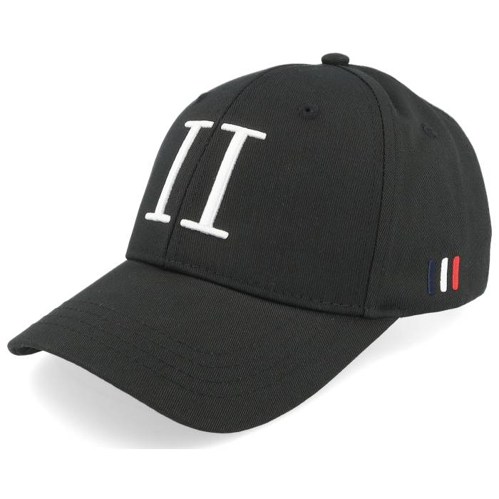 Les Deux 【 Encore Organic Baseball Cap Black/White Adjustable Men Black 】 野球 旗がしら かぶり笠 メンズ 黒いこと 黒いこと
