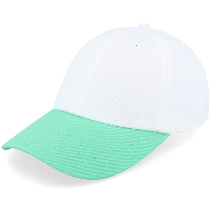 Equip 【 Stone Washed White/Mint Dad Cap Men White 】 キャップ 帽子 メンズ 白色 ホワイト